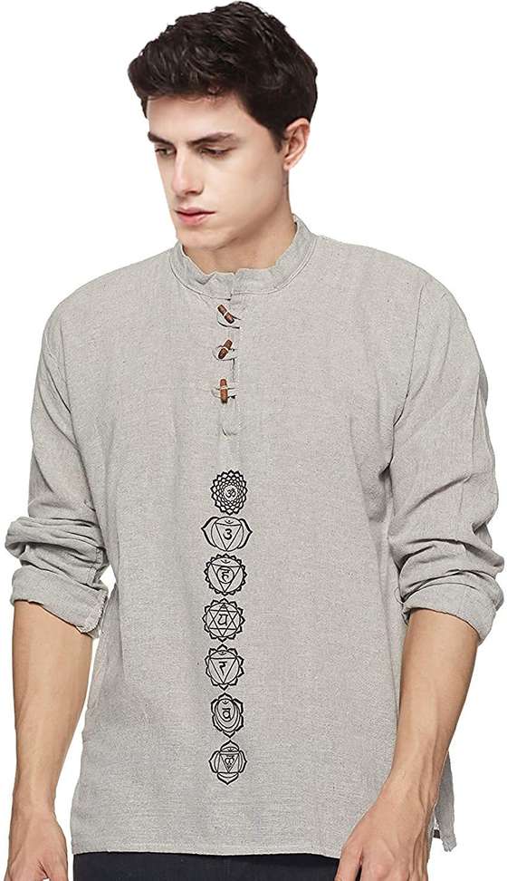 Seven chakra Cotton shirt