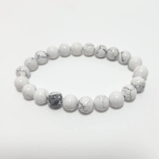 Howlite bracelet