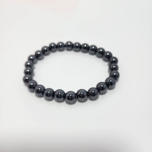 Black magnet texture bracelet