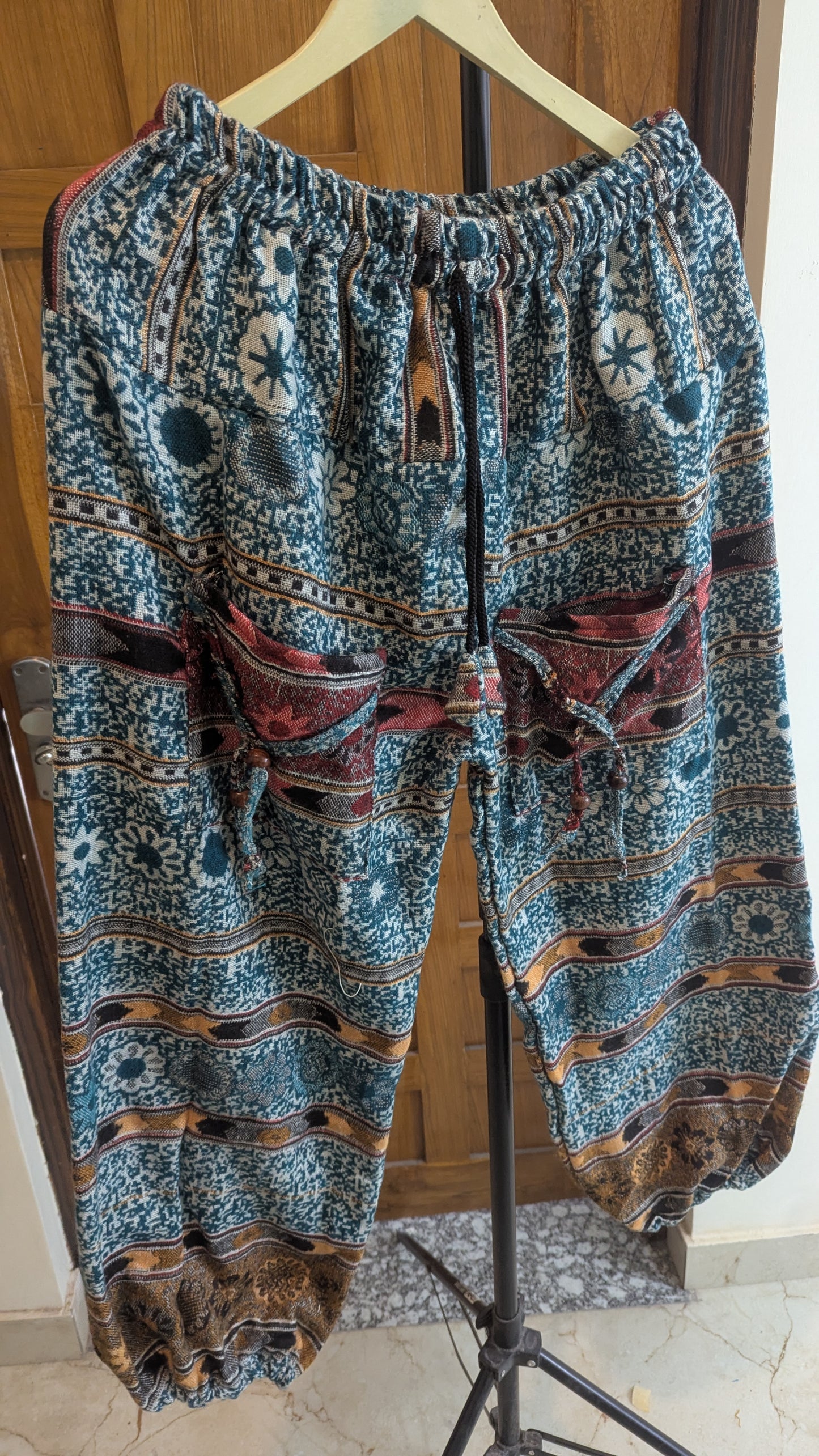 Artisan Diamond-Weave Joggers