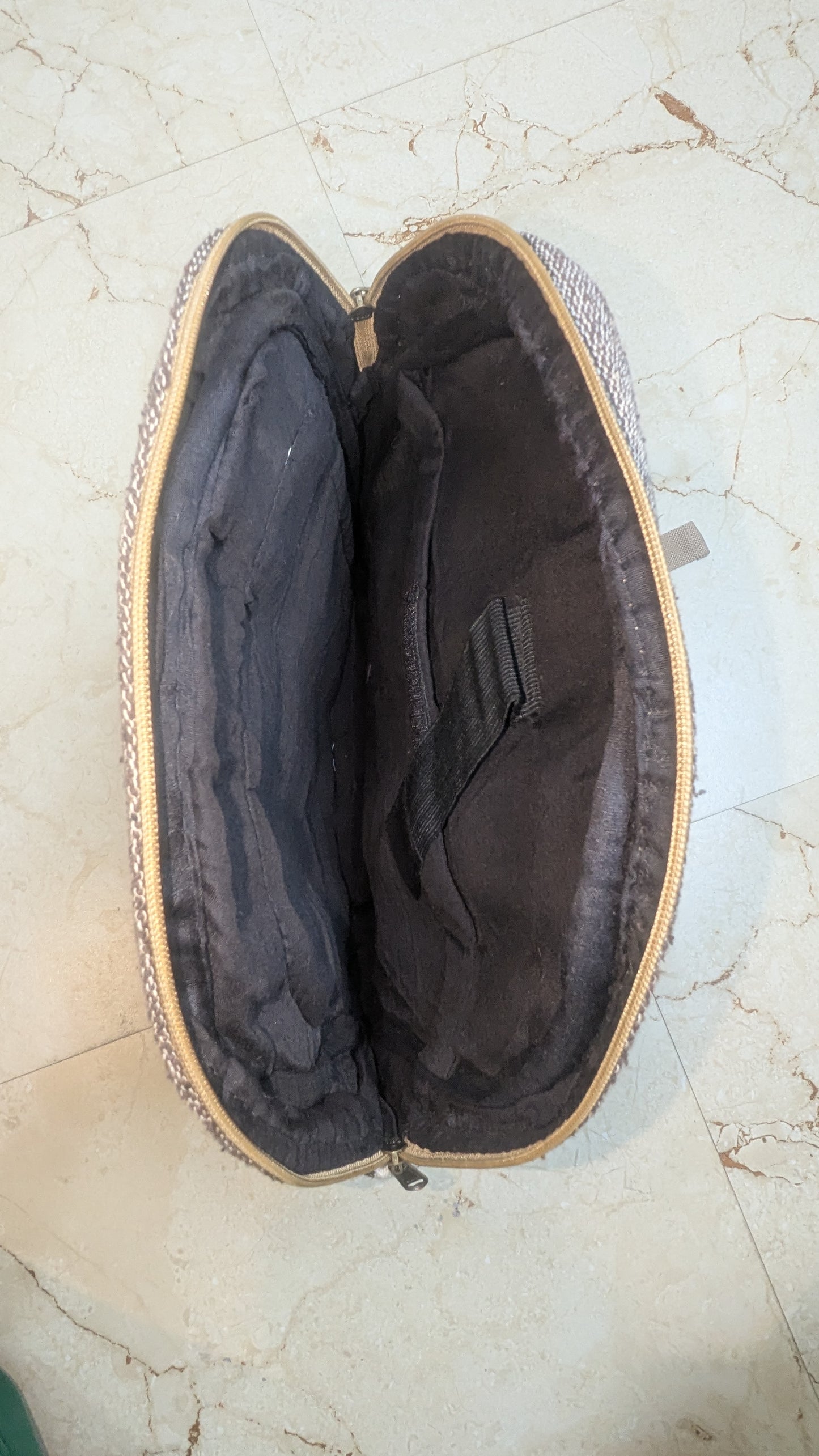 Handcrafted Buddha Zen Backpack – Natural Hemp with Vibrant Gheri Accents Green Leaf