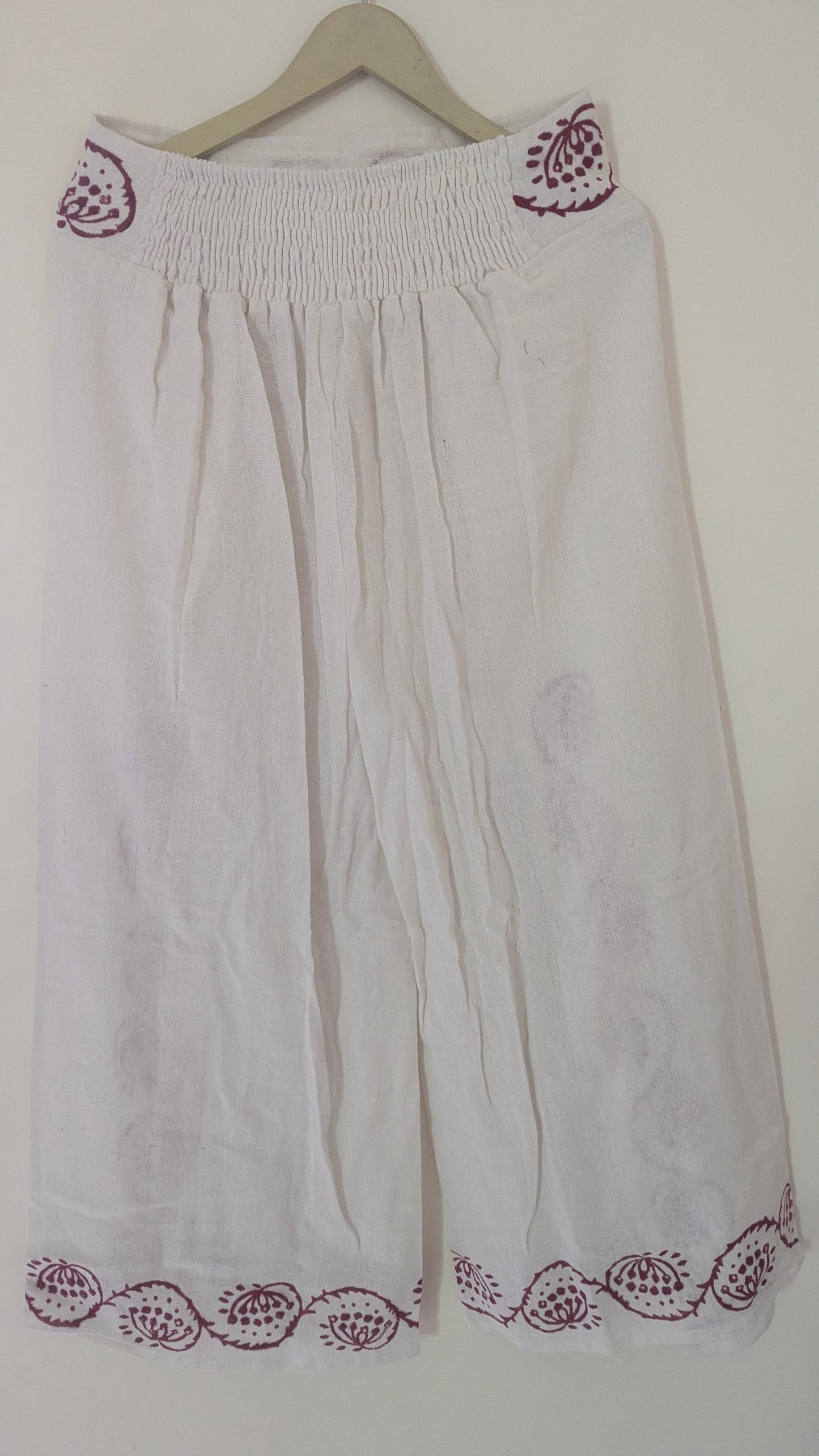 Sacred Bloom Co-ord Set | Hand-Block Print Tie-Front Set