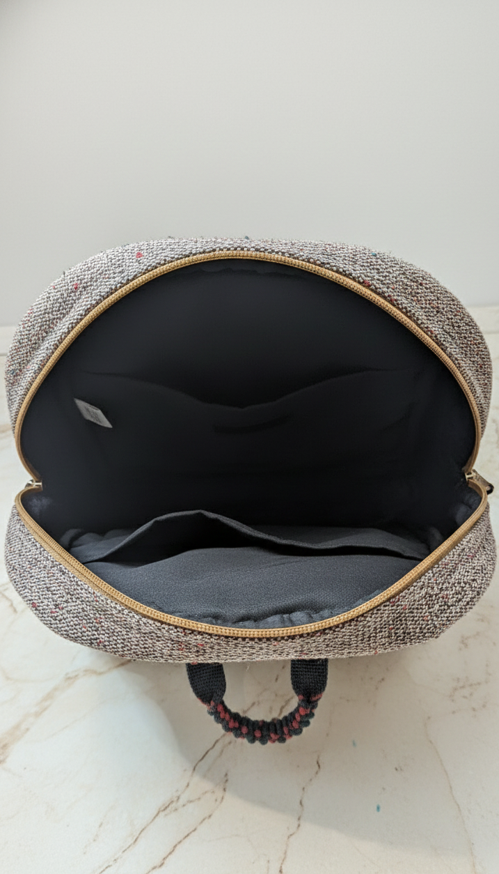 The Buddha Zen Backpack: Handcrafted Himalayan Hemp & Gheri Loom